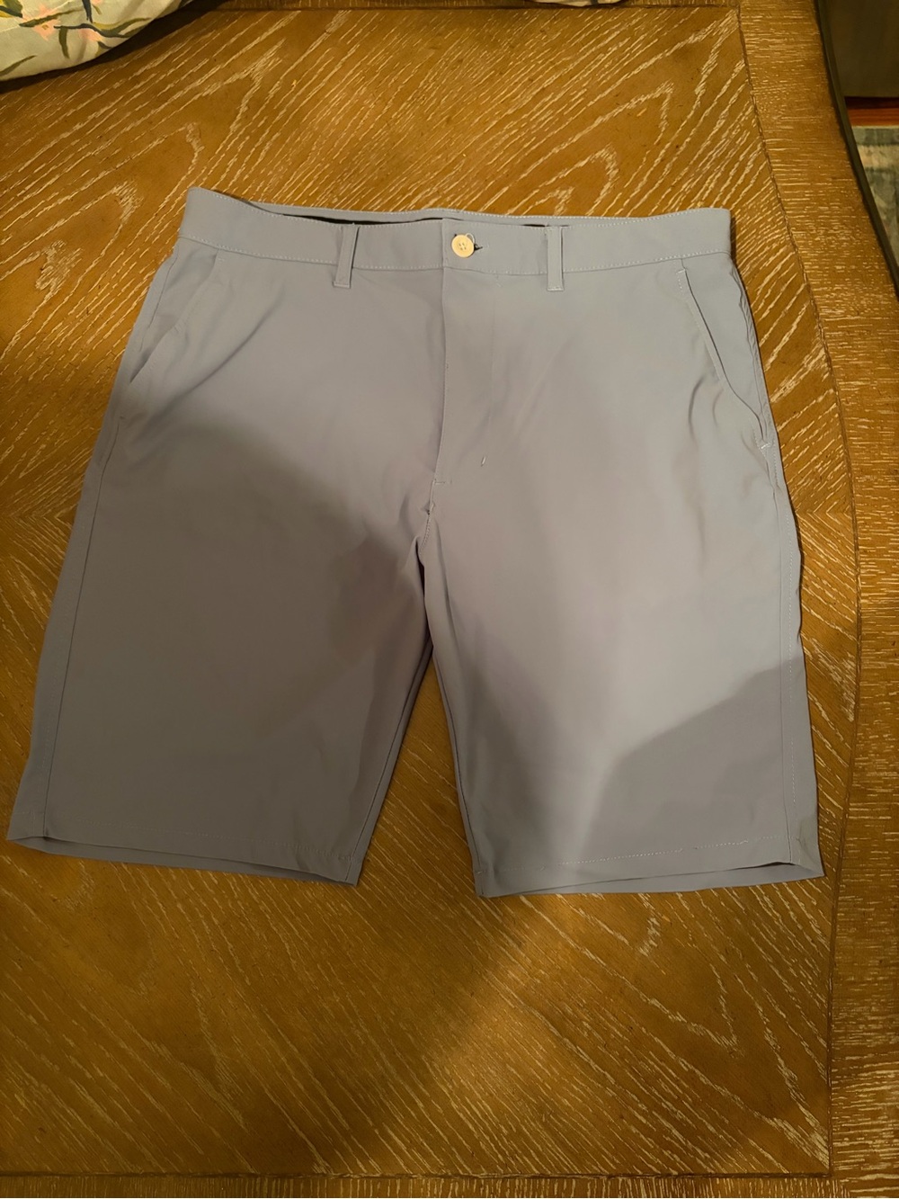 Kenneth Cole Light Gray Golf Pants with Branded Waistband
